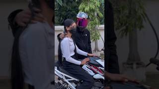 Love song 😍 romantic Couple's bike ride whatsapp status||#short#love #status#bike#viral #ytshorts