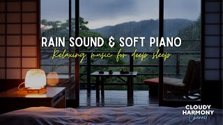 Relaxing Rain Outside the Window - Piano Chill Music for Stress Relief and Sleep