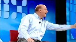 Steve Ballmer Going Crazy on Stage