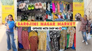 Sarojini Nagar Market Delhi | Latest Summer Collection starts from 50₹ | k travel vlog