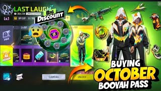 Buying October Month Booyah Pass | Oct Booyah Pass Unlock | Ff New Event Today | Free Fire New Event