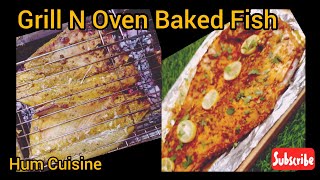 Oven Baked Fish in Foil |  Grilled Fish Recipe | Winter Special Fish Recipe Without Oil