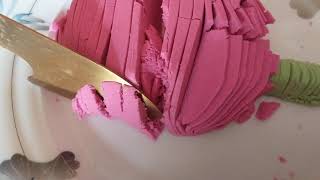 ASMR:kinetic sand relaxing and Satisfying #4