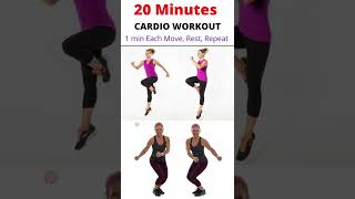 20 Minutes indoor cardio || Cardio Workout || Workout Light | #shorts