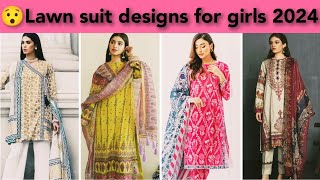 lawn dress design 2024|lawn suits designs 2024 for Eid|new design dress for girls|zonyclothingideas