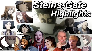 Steins;Gate Reaction Highlights Mashup | Steins;Gate リアクション ハイライト マッシュアップ