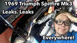 Hunting Down Some Leaks | 1969 Triumph Spitfire Mk3 | Part 6