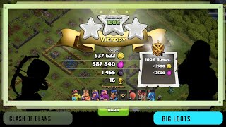 Easy way to get 3 Stars & loot Using Sneaky Globin & Heroes Only | Watch Videos & Try it Must💯