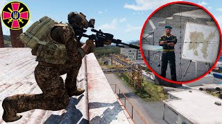 Today!!! Russian General and his Wife Experience the Fury of a Ukrainian Sniper - Arma 3