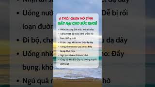 6 Thói Quen Vô Tình Gây Hại Cho Sức Khoẻ #duocsihuongtra #suckhoe #shorts