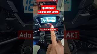 Speedometer All New Beat Streat#honda #oneheart #beat #welovehonda #matic #scooter #beatfi #shorts