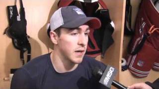 Apr 16 2011 Ryan McDonagh and Brian Boyle Post-Practice Interviews