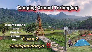 CAMPING DEPAN DANAU ‼️