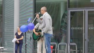 Thomas Mütze und Oswald Stenger mit "Freiheit" beim PoE Aschaffenburg am 2.7.2017