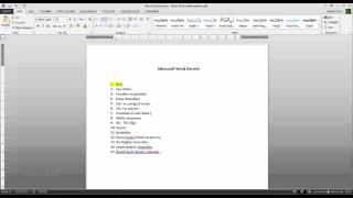 1 - Microsoft Word Dersleri - Giriş