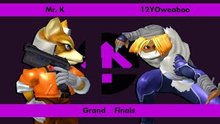 TN Arcadian 2023 GRAND FINAL - Mr. K (Fox) vs. 12YOweaboo (Sheik)