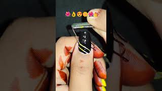 stripingtep nailartdesign 💅#nailartdesigns#nailextension#diy#youtubeshorts#viral#shorts