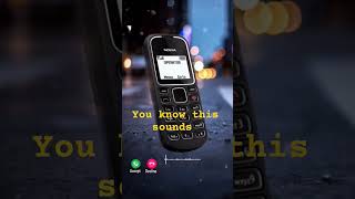 YOU KNOW THIS RINGTONE | #nokia #ringtone #old #song #mobile