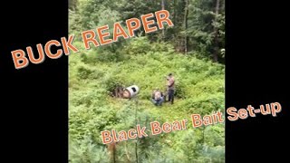 Black Bear Bait set ups in NH - Buck Reaper