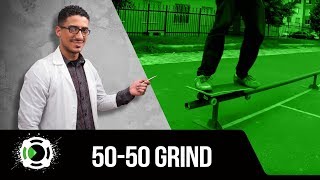 Cómo deslizar en Skate: 50-50 Grind (Clase 29)