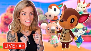 🔴 LIVE | Op zoek naar een nieuwe VILLAGER in ANIMAL CROSSING