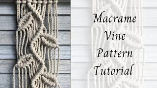 Macrame Vine Pattern