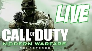 Modern Warfare Remastered Campaign Live!!!