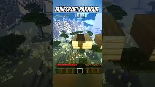 MINECRAFT PARKOUR CHALLENGE| PARKOUR IN MINECRAFT #shorts #minecraft