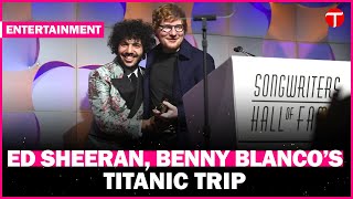 Ed Sheeran and Benny Blanco’s unforgettable boat ride