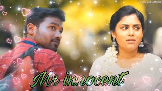 😍🥰chinna chinna kangal❤️🥰 { Mr innocent } Teena Bala beautiful🫂🫂 love status Tamil @felixedit856