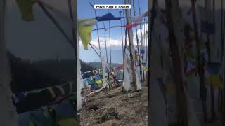 Bhutan and it’s prayer flags. . Beautiful! #travel #vlog #solo