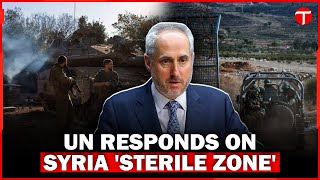 Israeli Journalist Questions UN Spokesperson on IDF and Syria's 'Sterile Zone' | The Express Tribune