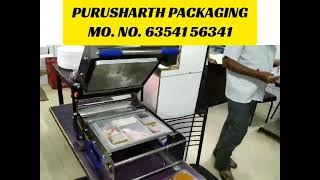 THALI / TRAY PACKING MACHINE