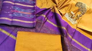 Pochampally Ikkat SilkCotton Dress Materials@stunningwear7951