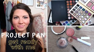 PROJECT PAN GET READY WITH ME! JANUARY 2020! | USING ALL THE PRODUCTS I'M PANNING! VLOG 140