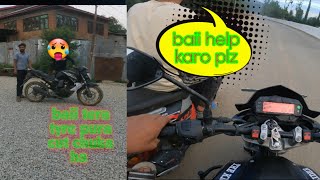 hyper ride part 2 | tyre cut gayaaa baiii | plz help karo @kmr cloud @Roufkashmir07