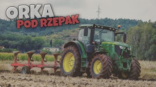 Orka pod Rzepak 2020 ☆ John Deere 6195R & Agro-Masz PO4+1 ☆ AGRO Wiesniak™