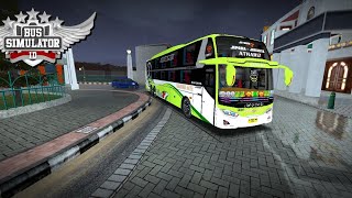 Mantap ! road trip pakai mod dream coach kalingga jaya - bus simulator indonesia - android gameplay