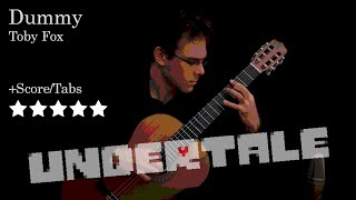 Dummy - Undertale OST | Guitar Cover - free Score/Tabs