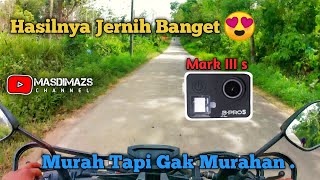 Review hasil action cam B-PRO mark III s