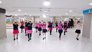 Liamoo Line Dance - Demo By D'Sisters & Friends LDG @liethamonita #linedance #enjoydancing