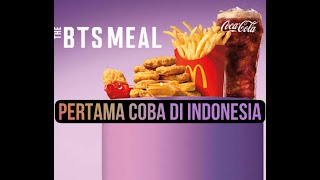 Unboxing BTS Meal McD | McDonald's Indonesia | Menu BTS x MCD | Pesan Makan Kenyang