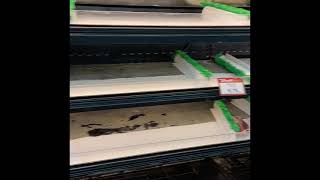 Panic buying of meat on Guam