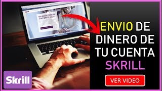 COMO ENVIAR  DINERO SKRILL A SKRILL / COMO ENVIAR SALDO DE UNA CUENTA SKRILL