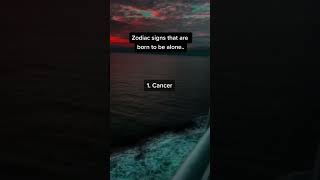 Zodiac signs that are born to be alone.... #shorts #psychologyfacts #subscribe