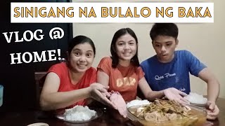 All-time Favorite Pinoy Food: SINIGANG NA BULALO NG BAKA 🍲🥣 | Vlog @ Home | Food Hug: The Fam Vlog