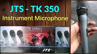 Best Beginner Instrumental Microphone JTS TK-350 | Unboxing | Live Testing