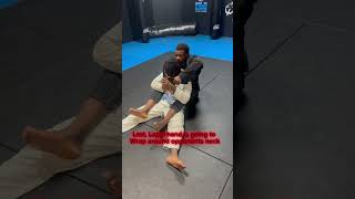 How to do The Assassin Lapel Choke from Back Control ￼#bjj #mma #ufc #shorts #short