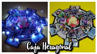 Caja Sorpresa Hexagonal - Fácil para tu novia - #diy  #manualidades #amor