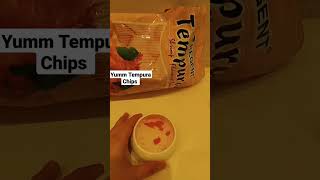 Sarap isawsaw ang Tempura Chips sa Suka #shortvideos #ofwqatar